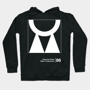 Black Celebration / Minimal Style Graphic Artwork T-Shirt Hoodie